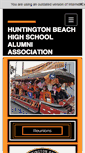 Mobile Screenshot of hbhsalumni.com